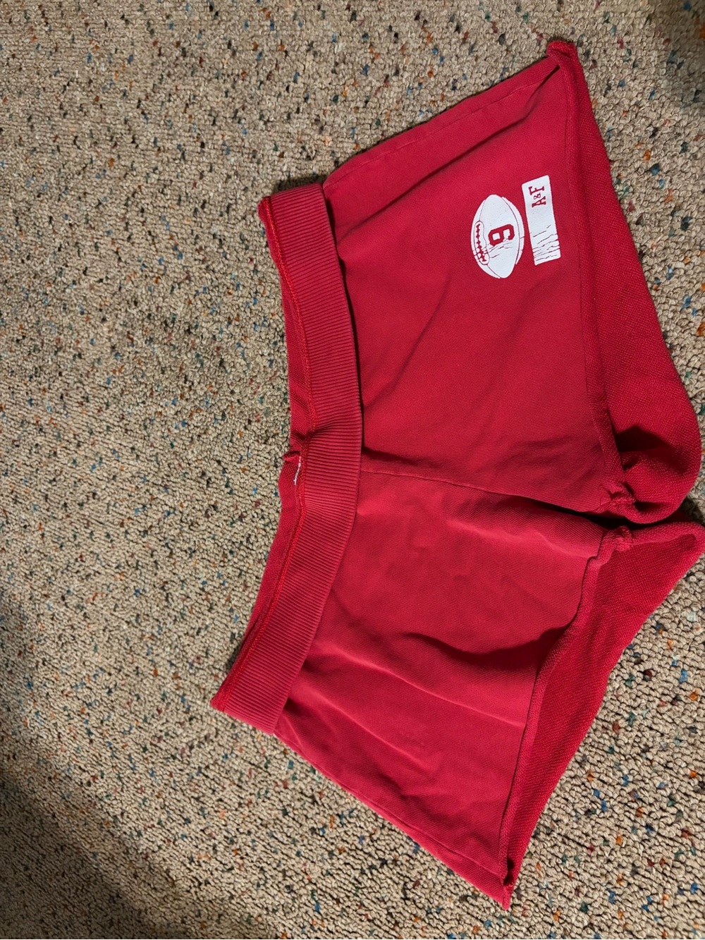 Vintage Abercrombie&Fitch fold over mini shorts